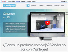Tablet Screenshot of configee.com